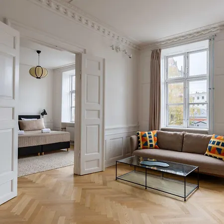 Διαμέρισμα Rare 4br W Unique Details In Cph *