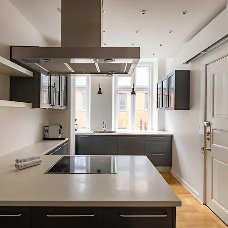 דירה Rare 4br W Unique Details In Cph