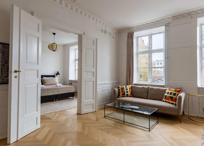 Διαμέρισμα Rare 4br W Unique Details In Cph *